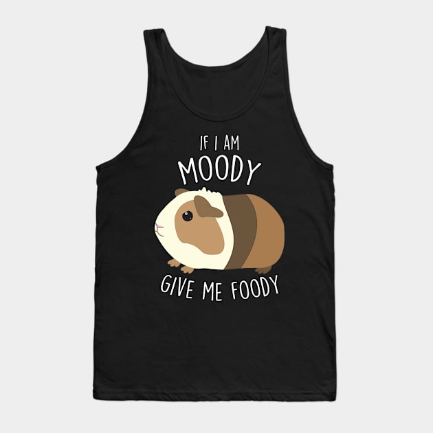 Guinea Pig Moody Foody Tank Top by Psitta